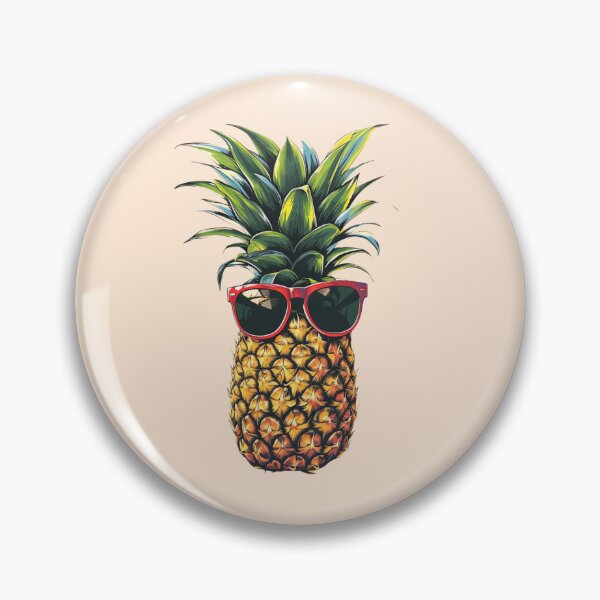 Item preview, Pineapple Wearing Sunglasses designed and sold by Myra365Art.