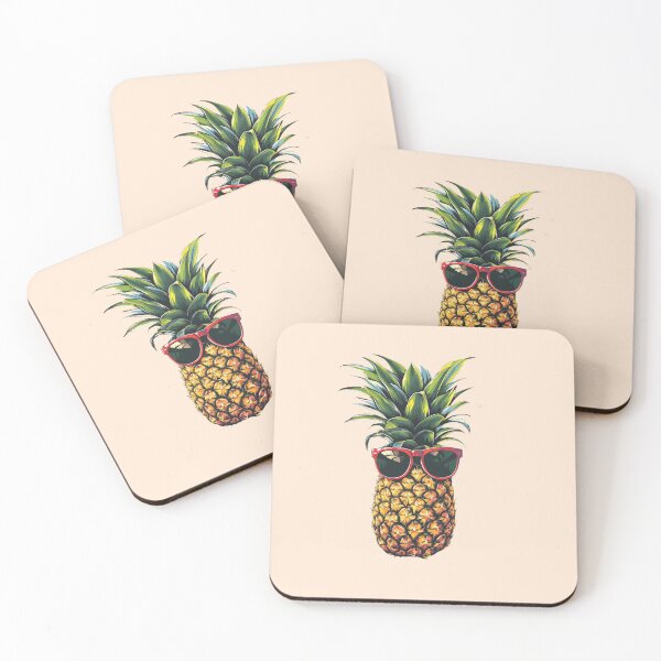 Item preview, Pineapple Wearing Sunglasses designed and sold by Myra365Art.