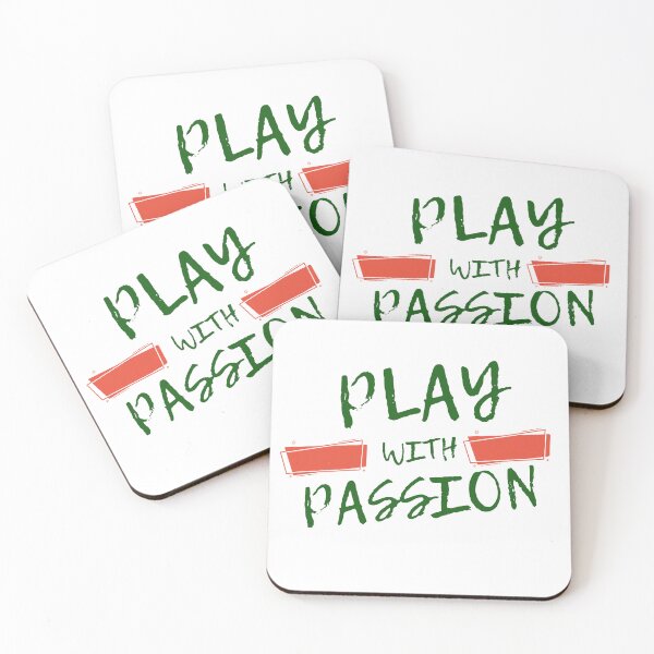 Item preview, Play with passion sports mental health designed and sold by BreadnButter97.