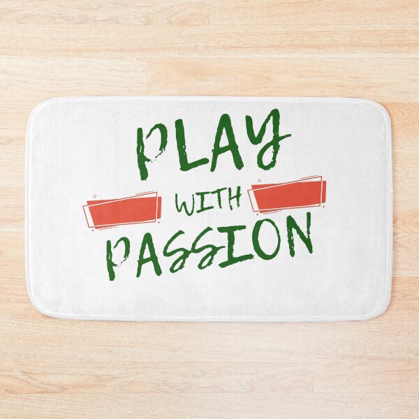 Item preview, Play with passion sports mental health designed and sold by BreadnButter97.
