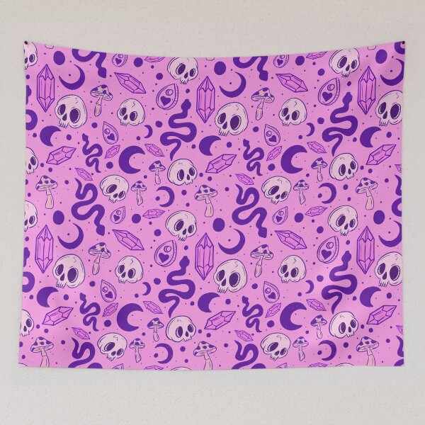 Item preview, Pink witchy pattern designed and sold by Jess.a.creates.