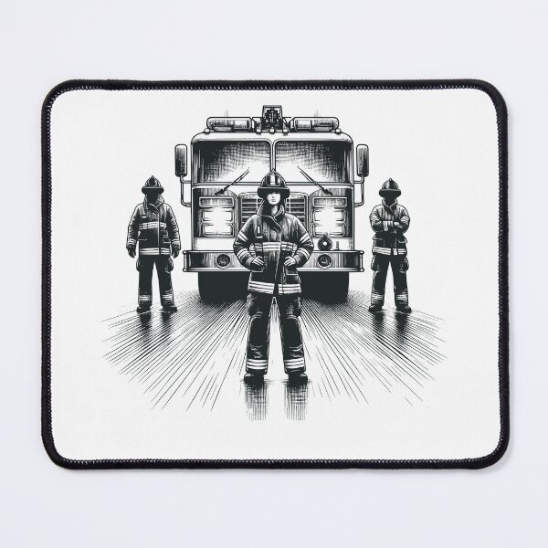 Item preview, Fire department graphic gift designed and sold by Pineapple-Tree.