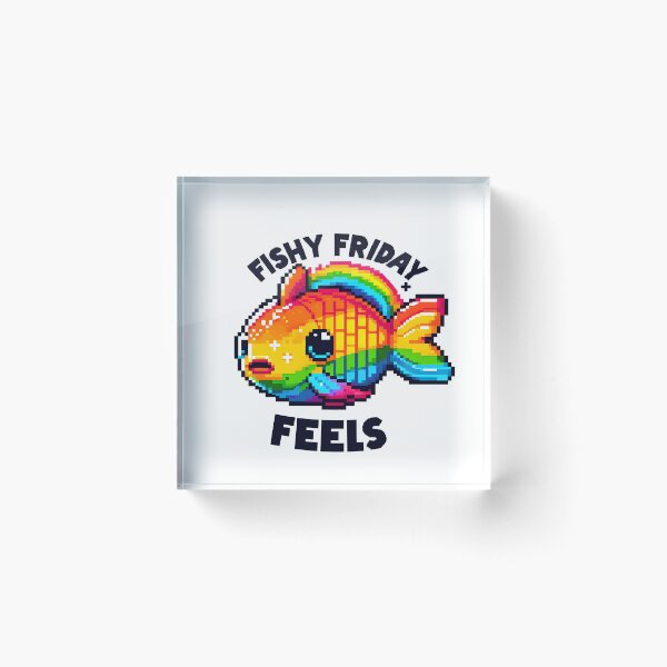 Item preview, Rainbow Fish: Fishy Friday Feels designed and sold by Dungeon-Depot.
