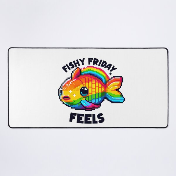 Item preview, Rainbow Fish: Fishy Friday Feels designed and sold by Dungeon-Depot.