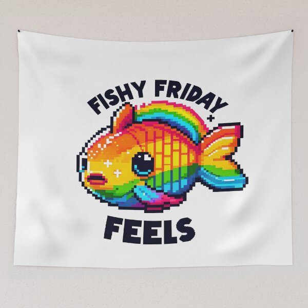 Item preview, Rainbow Fish: Fishy Friday Feels designed and sold by Dungeon-Depot.