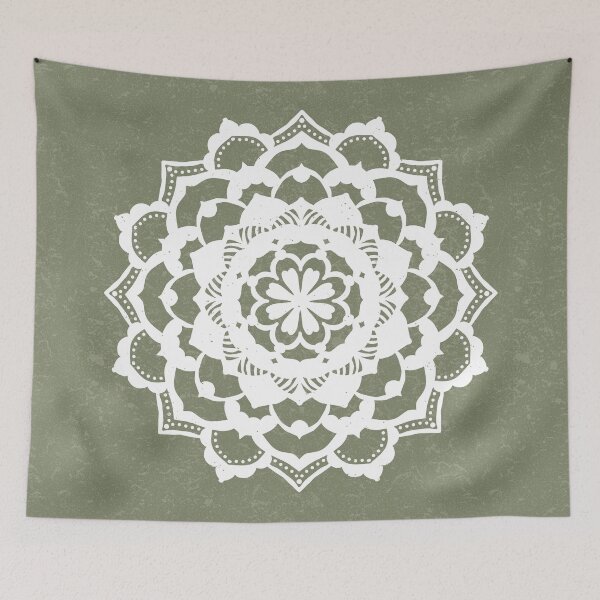 Item preview, Deva Mandala - Sage + Snow designed and sold by Irene Estelle.