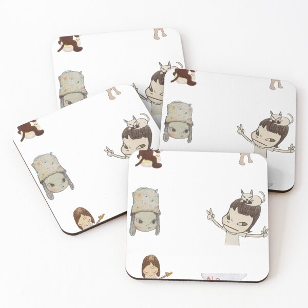Item preview, yoshitomo nara sticker pack designed and sold by EDVSE.