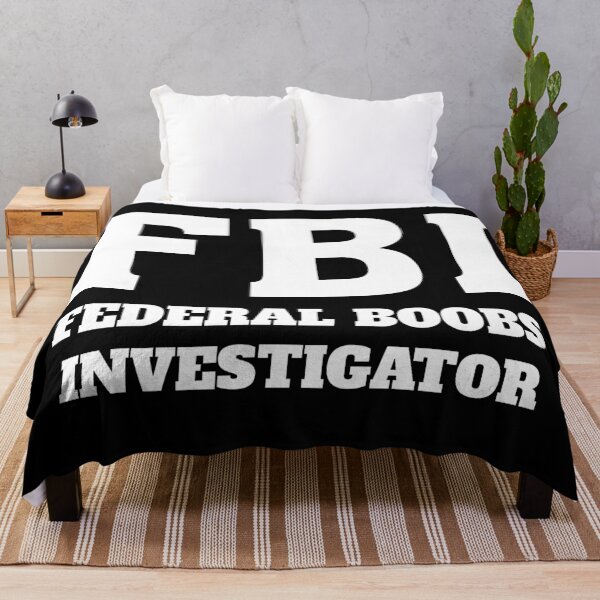 Item preview, FBI - Federal Boobs inspector designed and sold by Pakitodesigns.