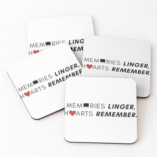 Item preview, Memories linger, hearts remember. designed and sold by Bananobanini.