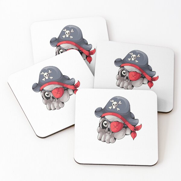 Item preview, pirate skull designed and sold by Sainz Art.