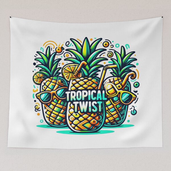 Item preview, Funky Pineapples: Tropical Twist designed and sold by Dungeon-Depot.