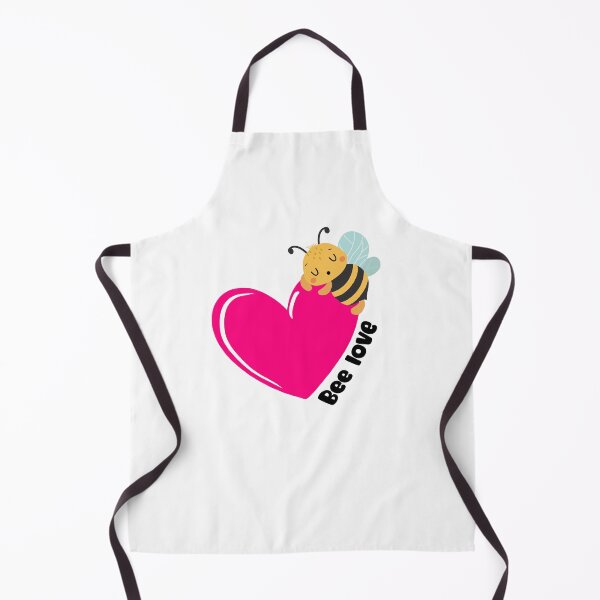 Item preview, Bee love vibrant pink heart designed and sold by coloryourwings.