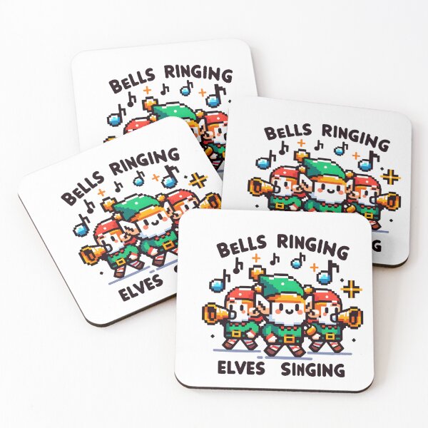 Item preview, Bells ringing, elves singing designed and sold by Dungeon-Depot.