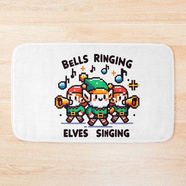 Item preview, Bells ringing, elves singing designed and sold by Dungeon-Depot.