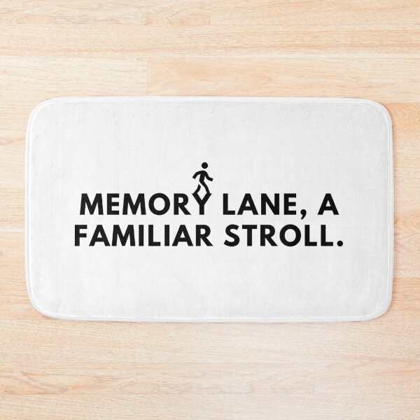 Item preview, Memory lane, a familiar stroll. designed and sold by Bananobanini.