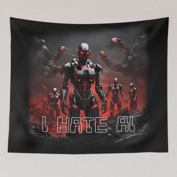 Item preview, I hate Ai  designed and sold by TimeBender.