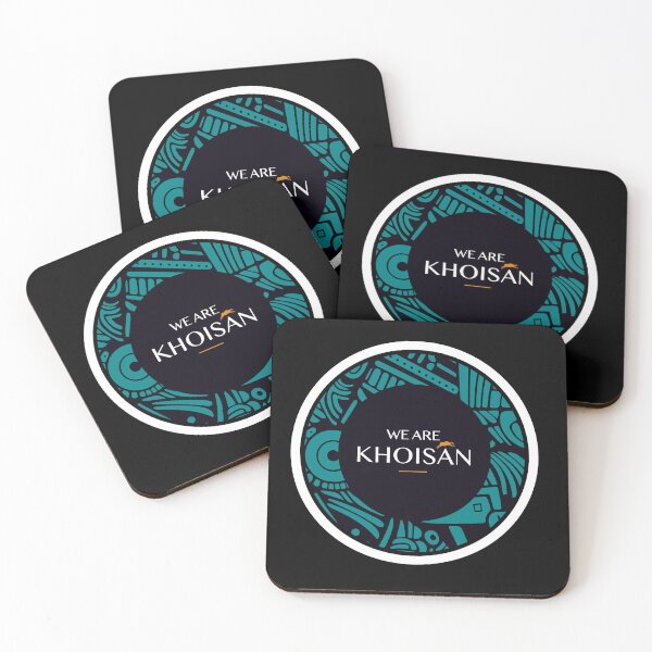 Item preview, We are Khoisan (Turquoise) designed and sold by KhoisanDesign.