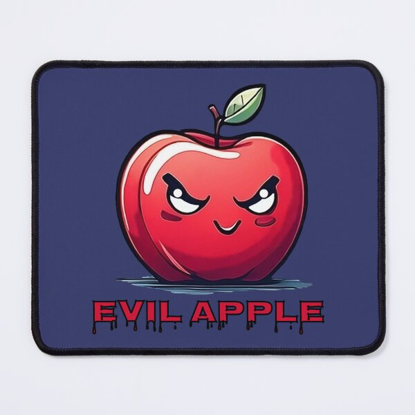 Item preview, Retro Anime Style Evil Apple Illustration | Retro Anime Artwork designed and sold by UnhingedBird.