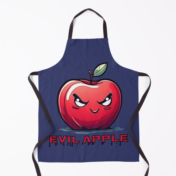 Item preview, Retro Anime Style Evil Apple Illustration | Retro Anime Artwork designed and sold by UnhingedBird.