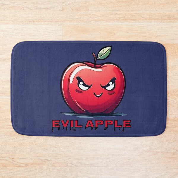 Item preview, Retro Anime Style Evil Apple Illustration | Retro Anime Artwork designed and sold by UnhingedBird.