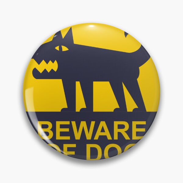Item preview, BEWARE OF DOG designed and sold by Funky  Fibers.