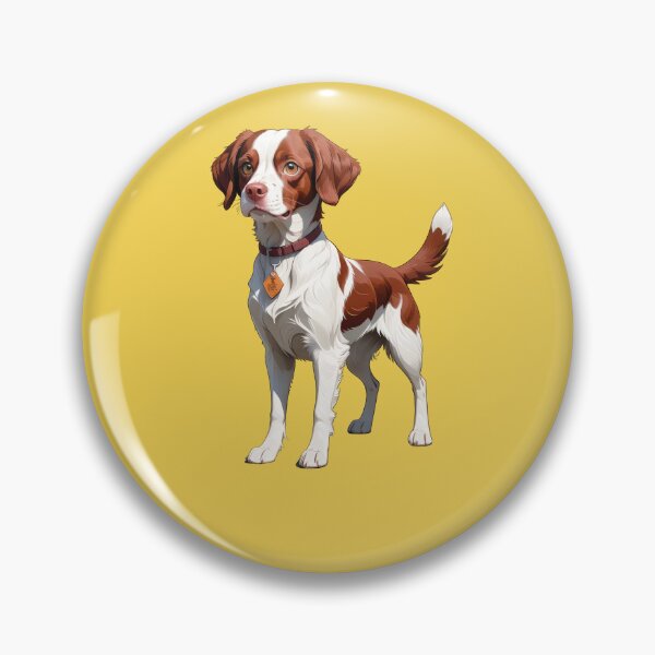 Item preview, Cute Brittany Spaniel Dog designed and sold by Bilisik.