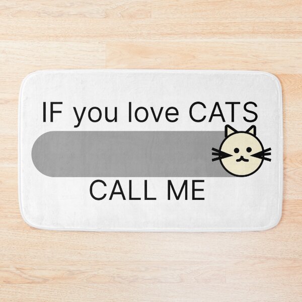Item preview, If you love cats call me designed and sold by cutenesss.