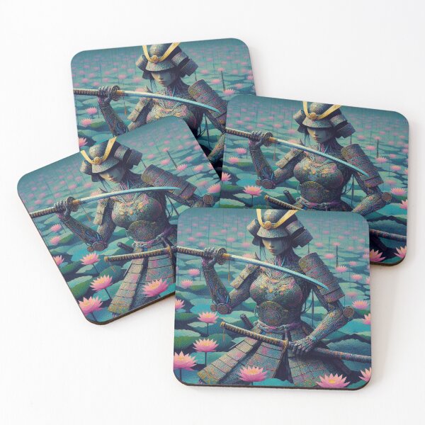 Item preview, The Lotus Samurai 1 designed and sold by AI-Agent-Zero.