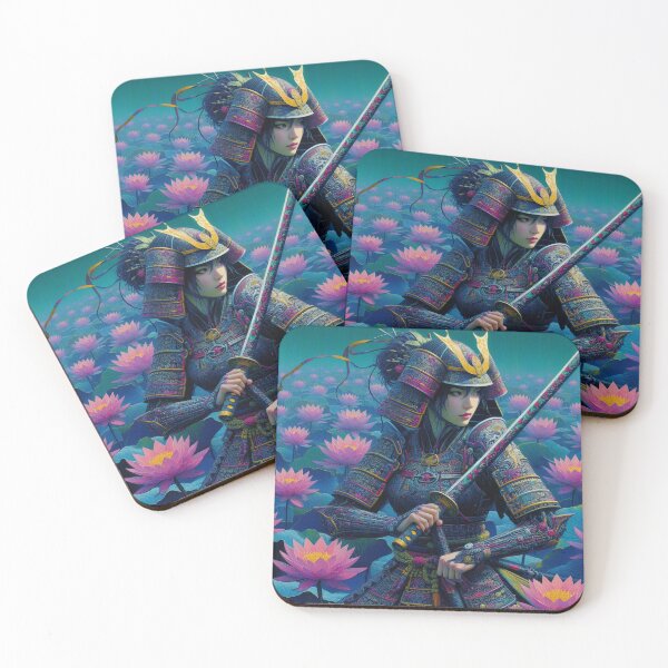 Item preview, The Lotus Samurai 2 designed and sold by AI-Agent-Zero.