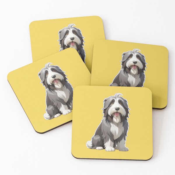 Item preview, Cute Ultra Detailed Bearded Collie designed and sold by Bilisik.