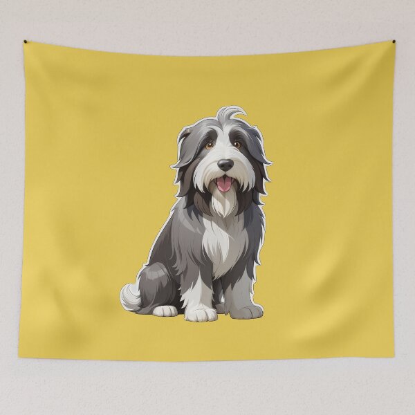 Item preview, Cute Ultra Detailed Bearded Collie designed and sold by Bilisik.