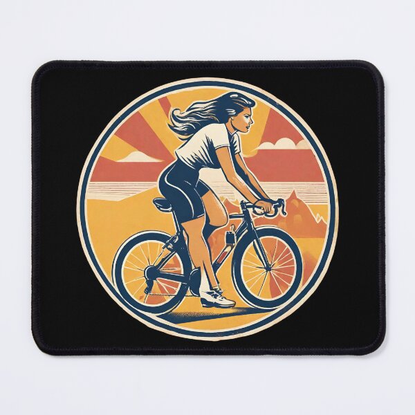 Item preview, Retro colored love to ride by bike and boost fitness designed and sold by TreetopStudios.