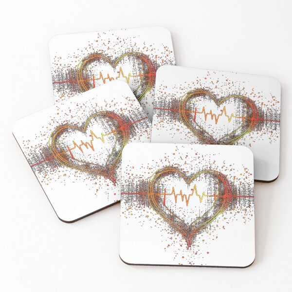 Item preview, Pulse of Passion: Heartbeat in the Cosmos designed and sold by dungeonwarriors.