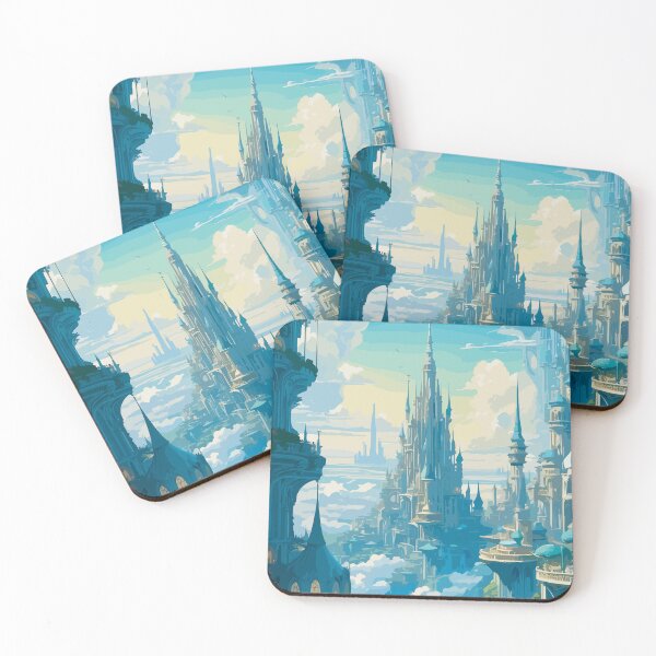 Item preview, Fantasy Utopian City designed and sold by Vector Scout Lab.