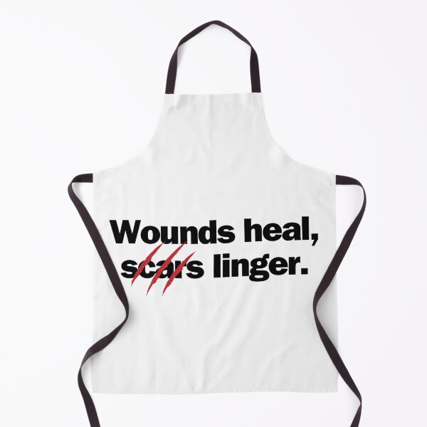 Item preview, Wounds heal, scars linger. designed and sold by Bananobanini.