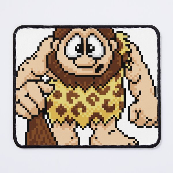Item preview, PREHISTORIC MAN PIXEL ART GAMEPLAY CAVEMAN designed and sold by Funky Fibers.