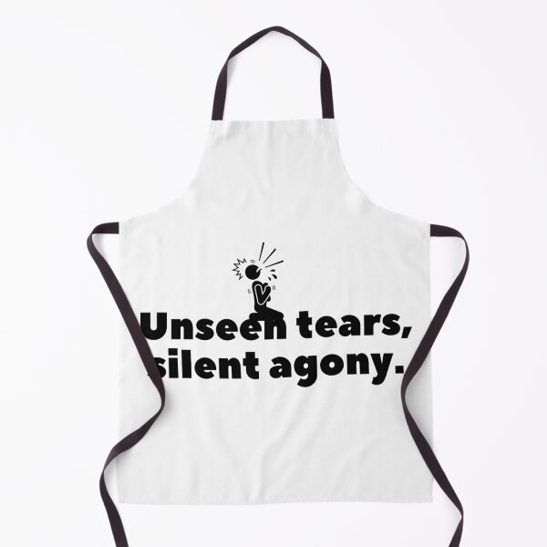 Item preview, Unseen tears, silent agony. designed and sold by Bananobanini.