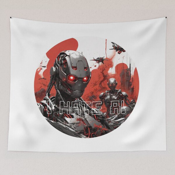 Item preview, I hate Ai designed and sold by TimeBender.