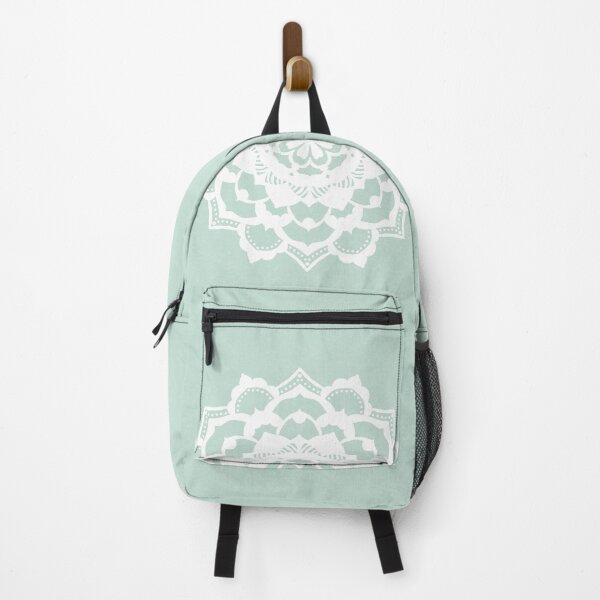 Item preview, Deva Mandala - Mint + Snow designed and sold by Irene Estelle.