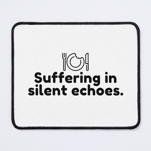 Item preview, Suffering in silent echoes. designed and sold by Bananobanini.