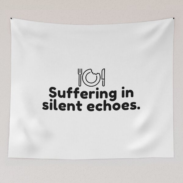 Item preview, Suffering in silent echoes. designed and sold by Bananobanini.