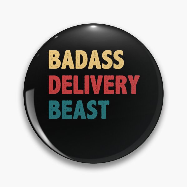 Item preview, Badass Delivery Beast Funny Delivery Driver Delivery Guy designed and sold by BlueBerry-Pengu.