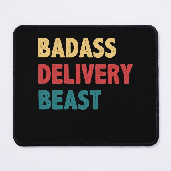 Item preview, Badass Delivery Beast Funny Delivery Driver Delivery Guy designed and sold by BlueBerry-Pengu.