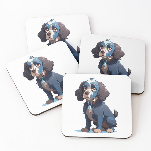 Item preview, Cute Blue Picardy Spaniel designed and sold by Bilisik.