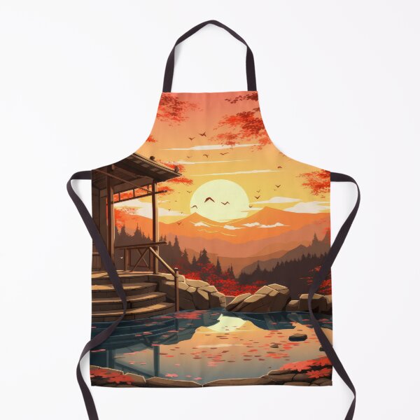 Item preview, Japanese Onsen Sunset designed and sold by Shutter-Dragon.