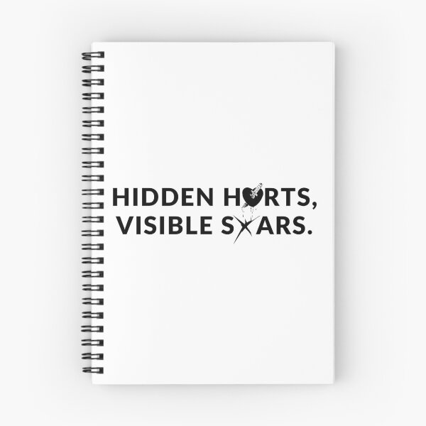 Item preview, Hidden Hearts, Visible Scars. designed and sold by Bananobanini.