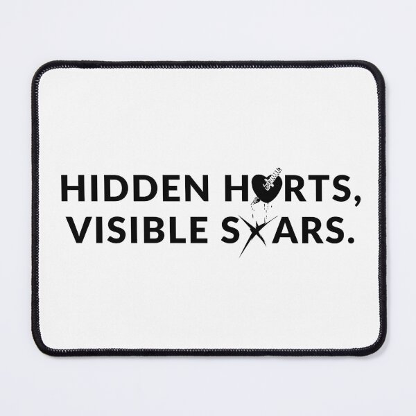 Item preview, Hidden Hearts, Visible Scars. designed and sold by Bananobanini.