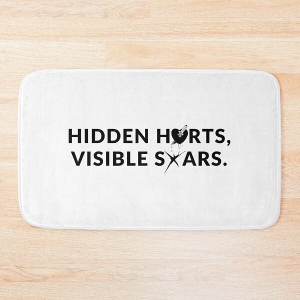 Item preview, Hidden Hearts, Visible Scars. designed and sold by Bananobanini.