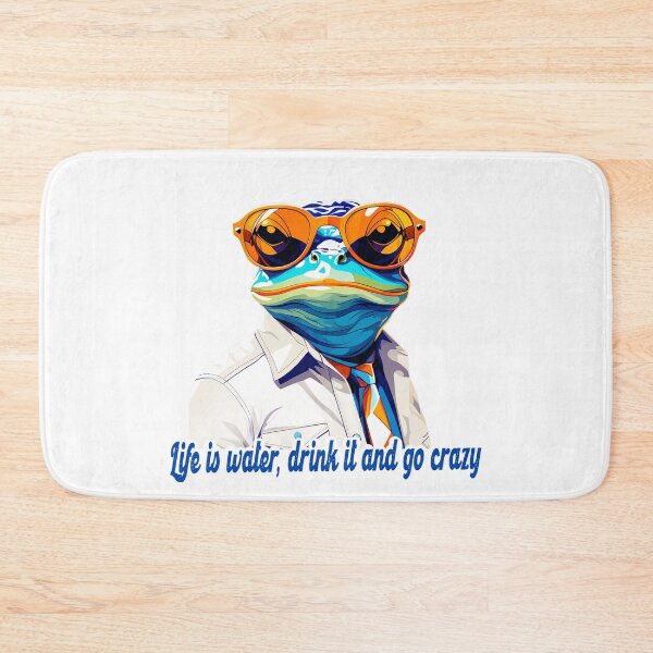 Item preview, Chill Frog with Shades - Hip and Stylish Amphibian Illustration designed and sold by ironpalette.