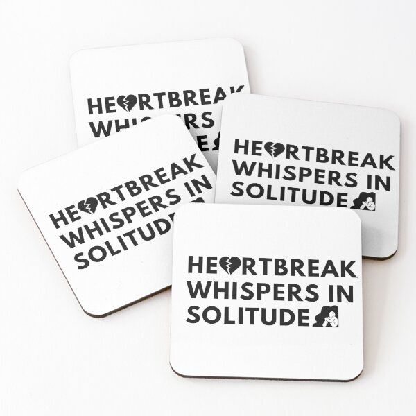 Item preview, Heartbreak whispers in solitude designed and sold by Bananobanini.
